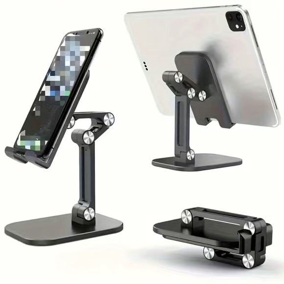 NIB Cell Phone/Tablet Stand - Folding, Lifting, Portable, Live Broadcast Stand - Picture 2 of 8